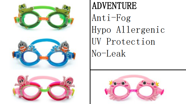 KIDS SWIM GOGGLES
