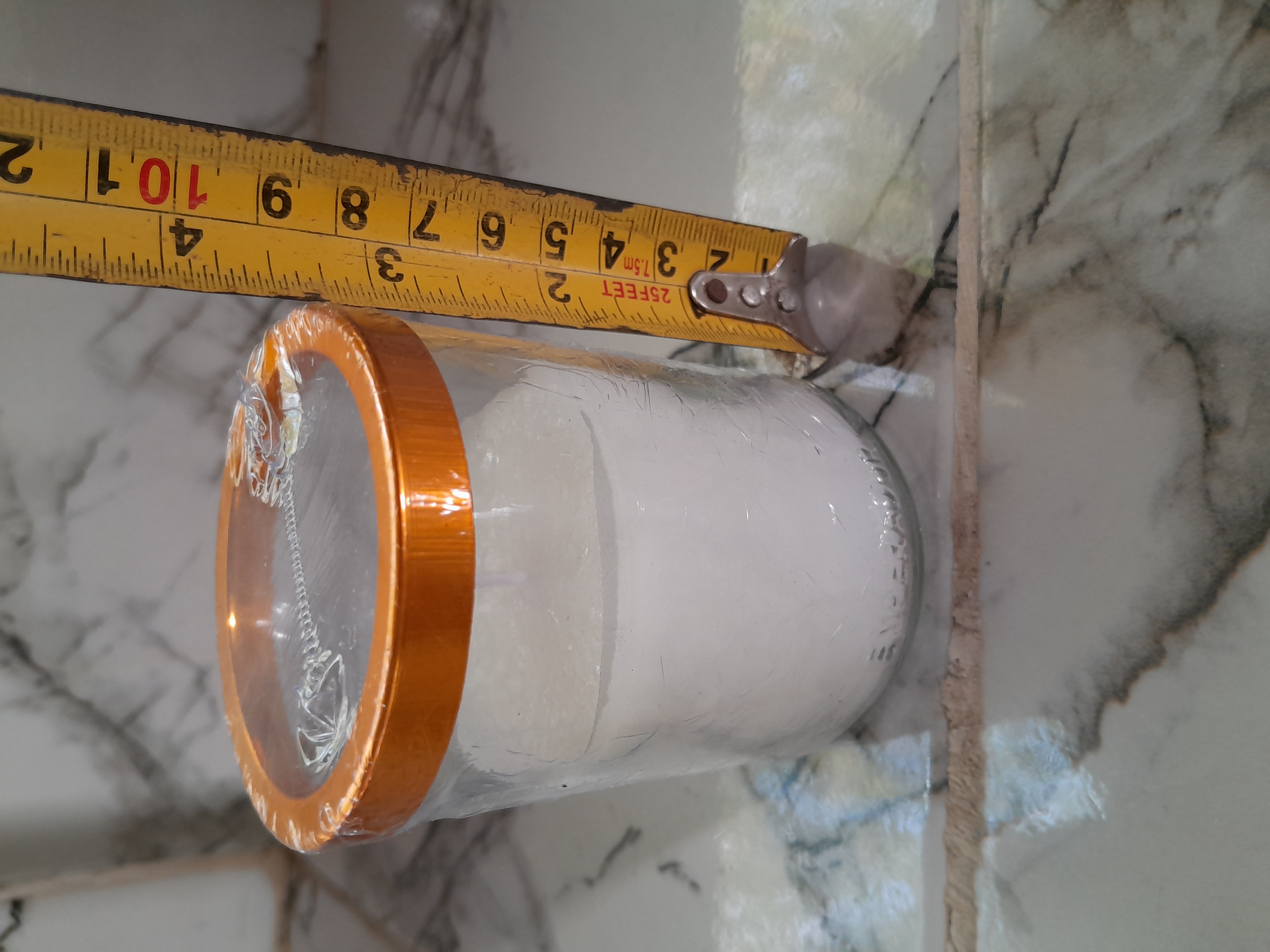3 days smokeless glass candles