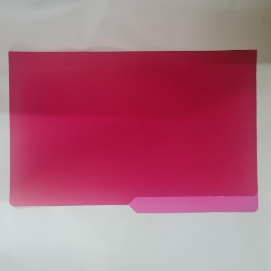 Gator Colored Long Folder 11pt | 10 Pcs Set | 9.5x15in | Assorted Colors For Filing