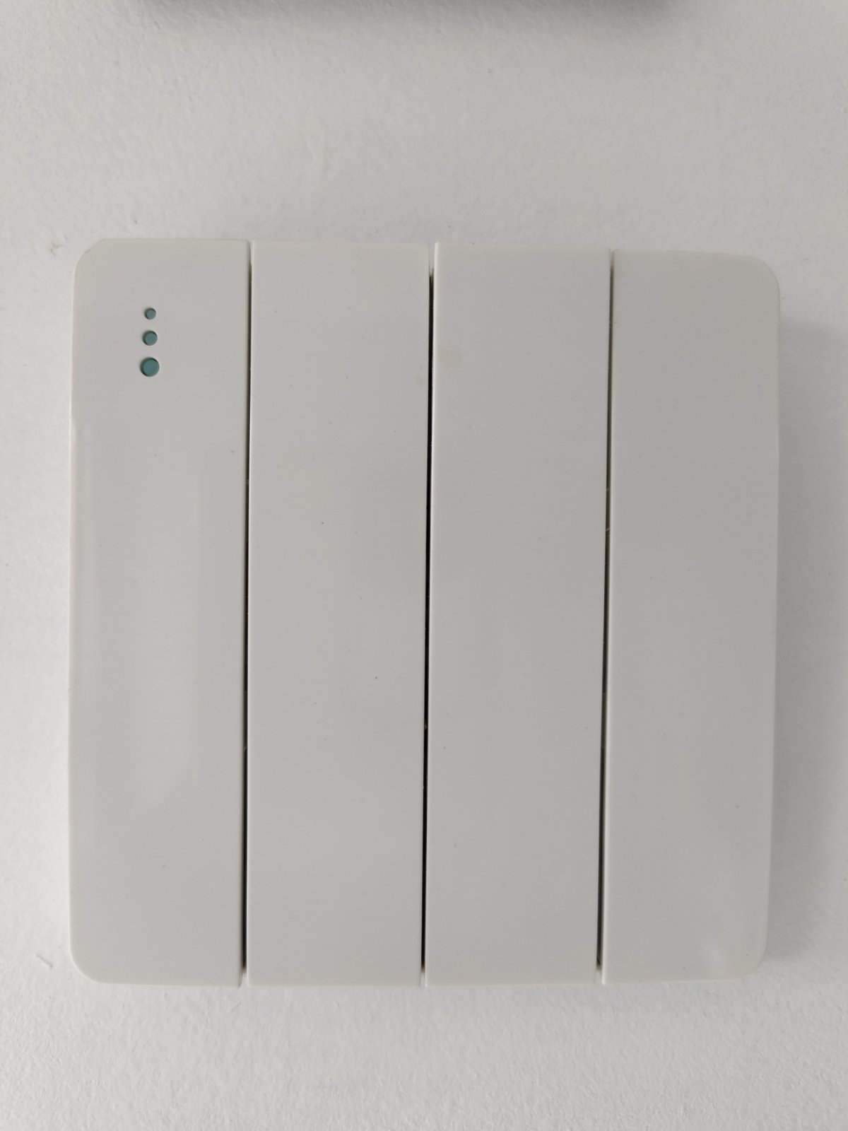 Modern Stye Light Switch Electric 4Gang 1Way