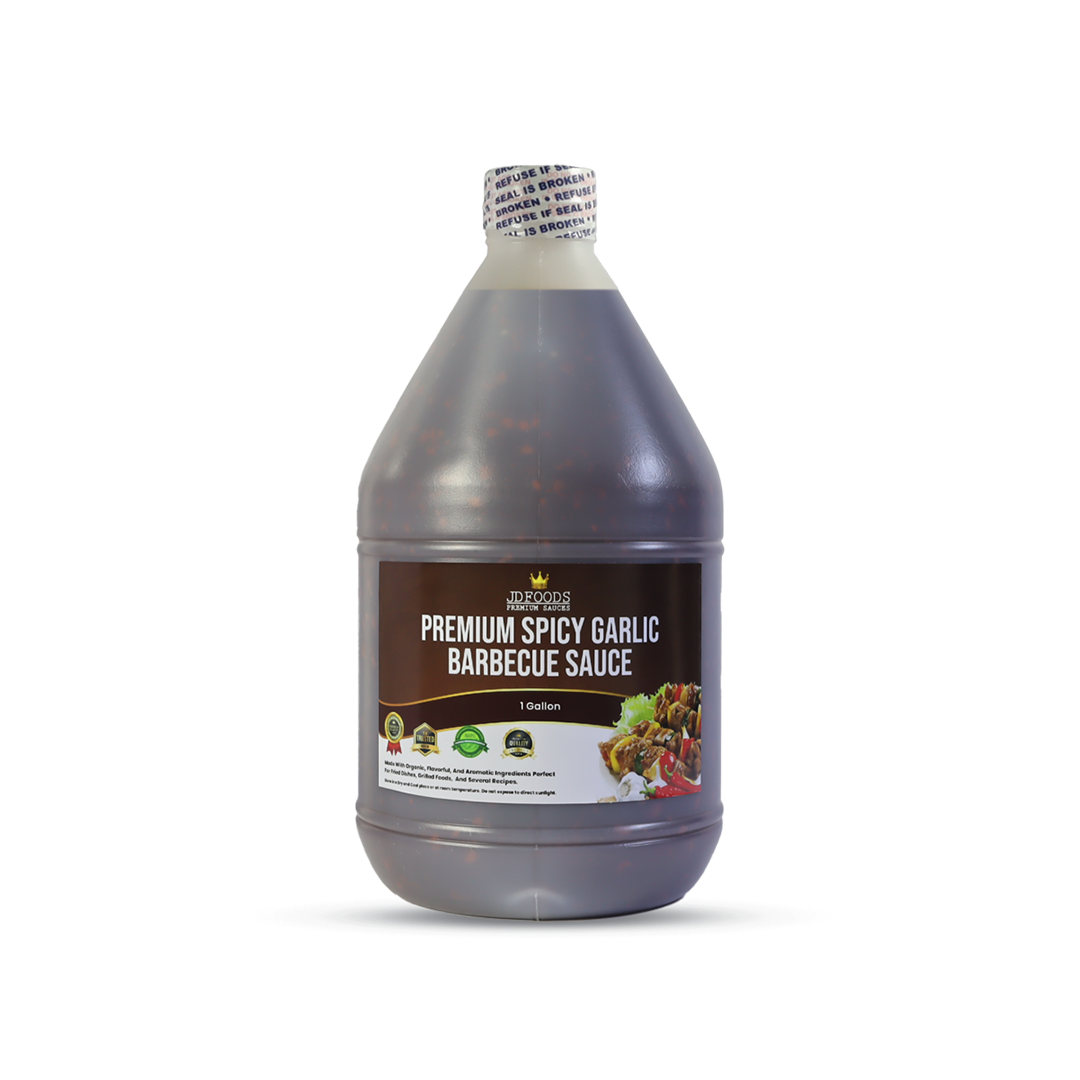 Premium Spicy Garlic Barbecue Sauce (1Gal)