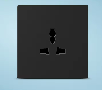 Modern Style 3Pin Outlet Universal Socket