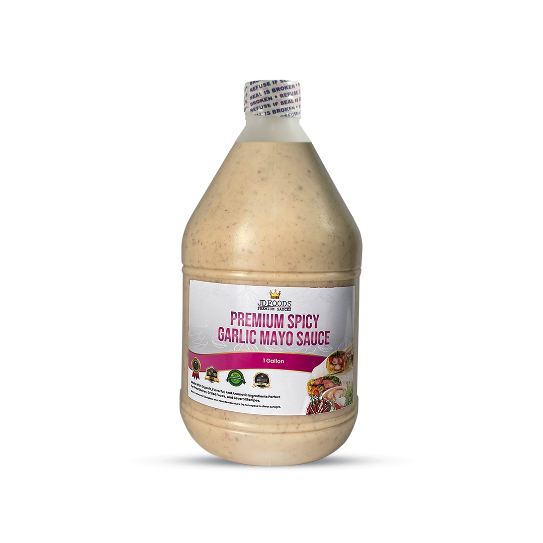 Premium Spicy Garlic Mayo Sauce (1Gal)