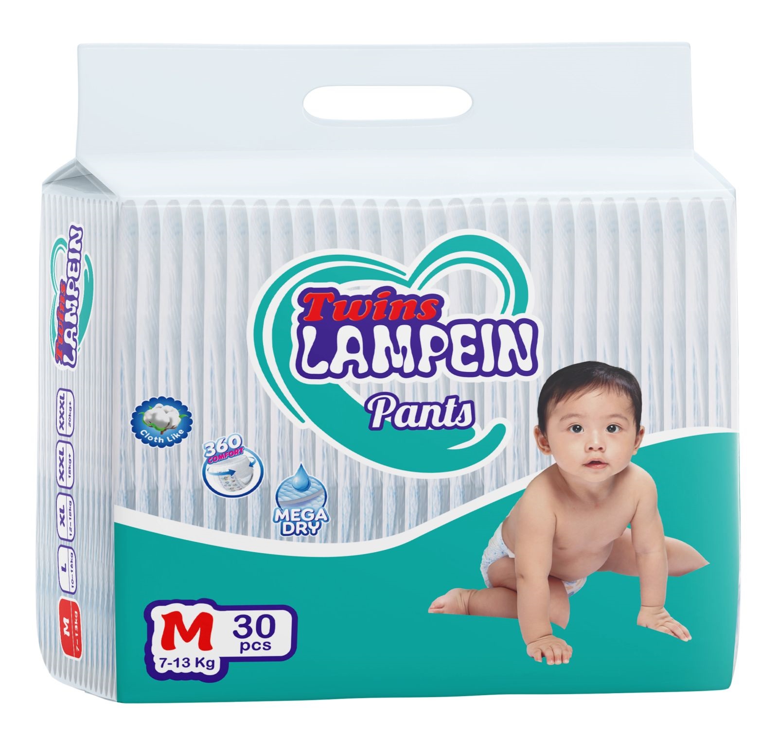 Twins Lampein Baby Pants Medium 30's