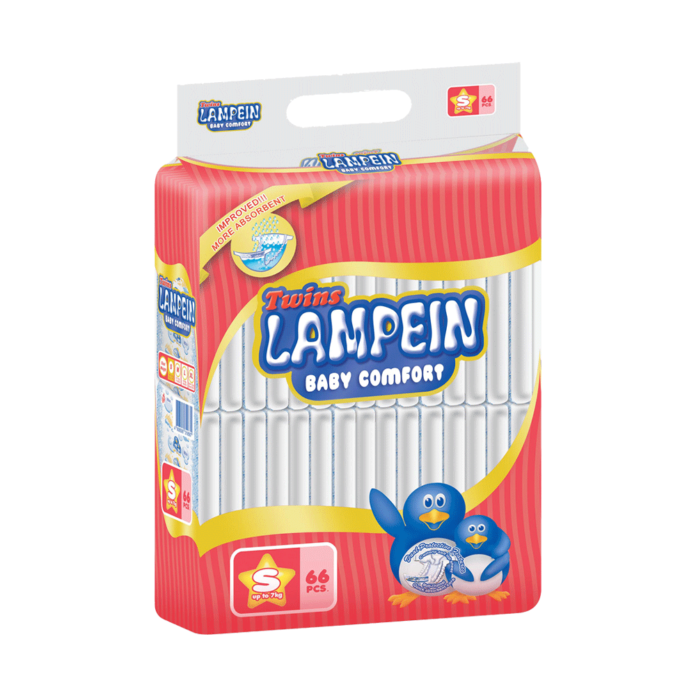 Twins Lampein Baby Diaper NB-S 66's