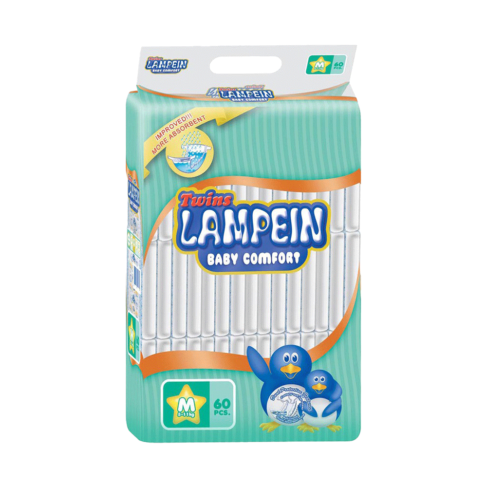 Lampein Baby Diaper Medium 60's
