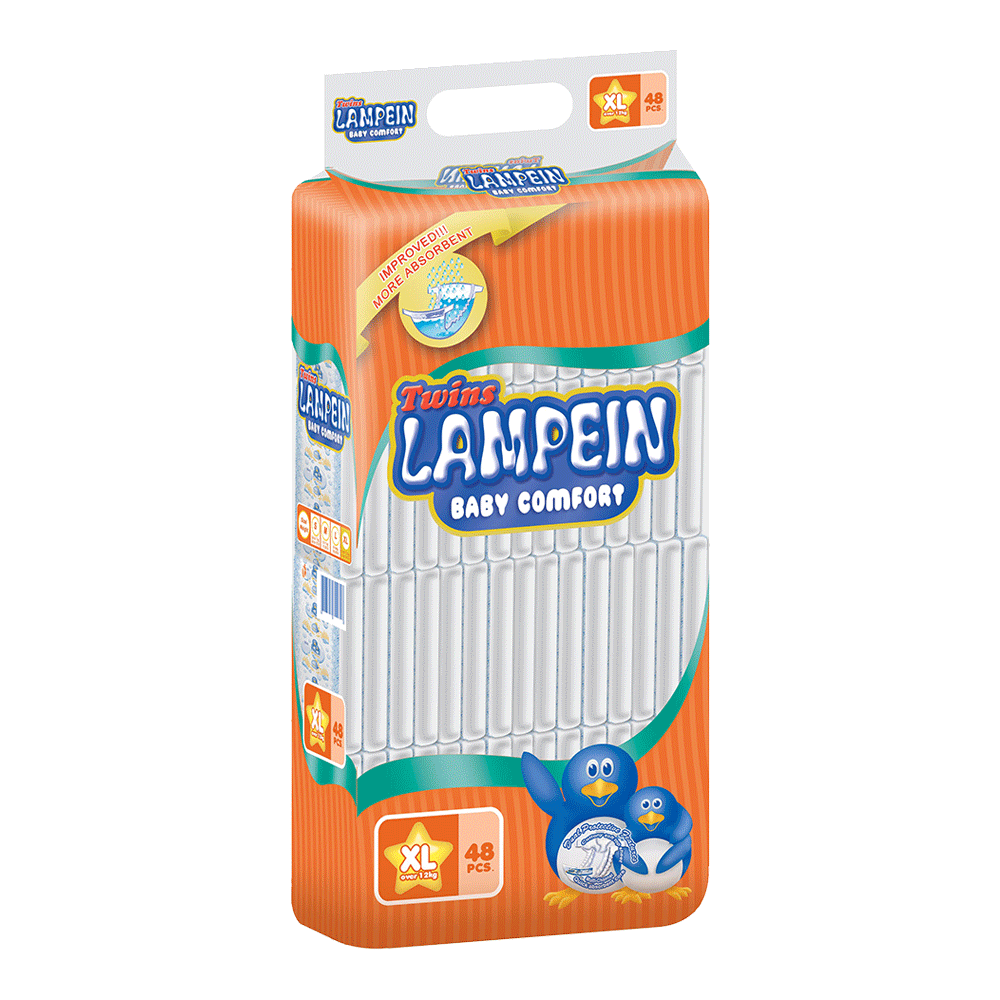 Lampein Baby Diaper Jumbo Pack Extra Large 48's