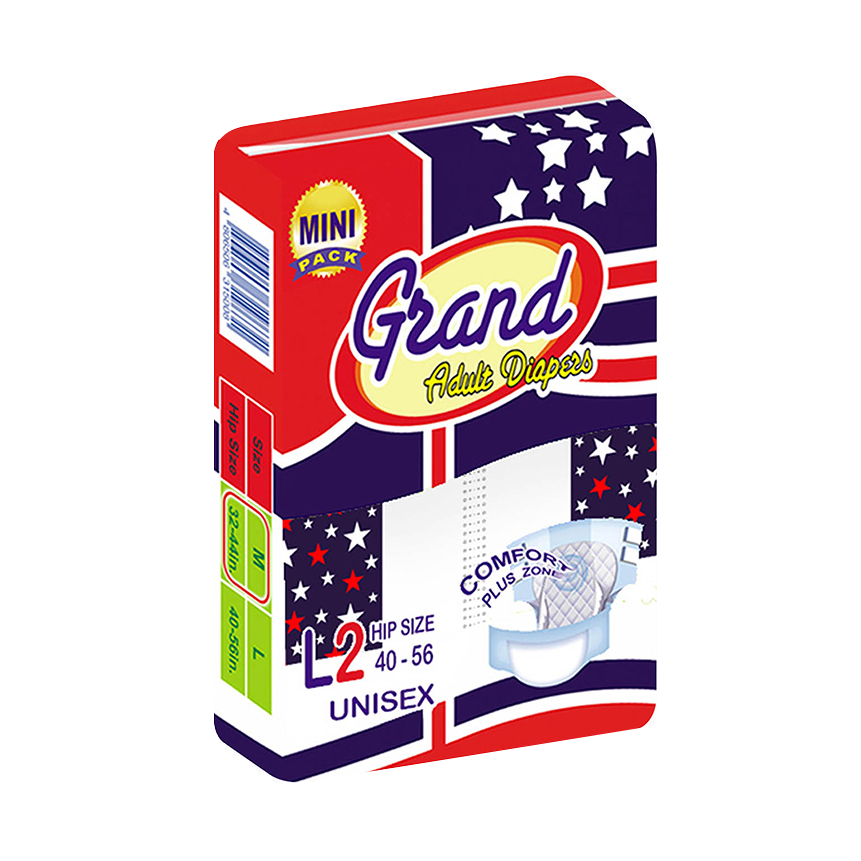 Grand Adult Diaper Large 2's