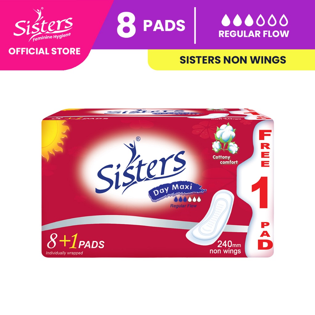 Sisters Non Wings 8's Pads