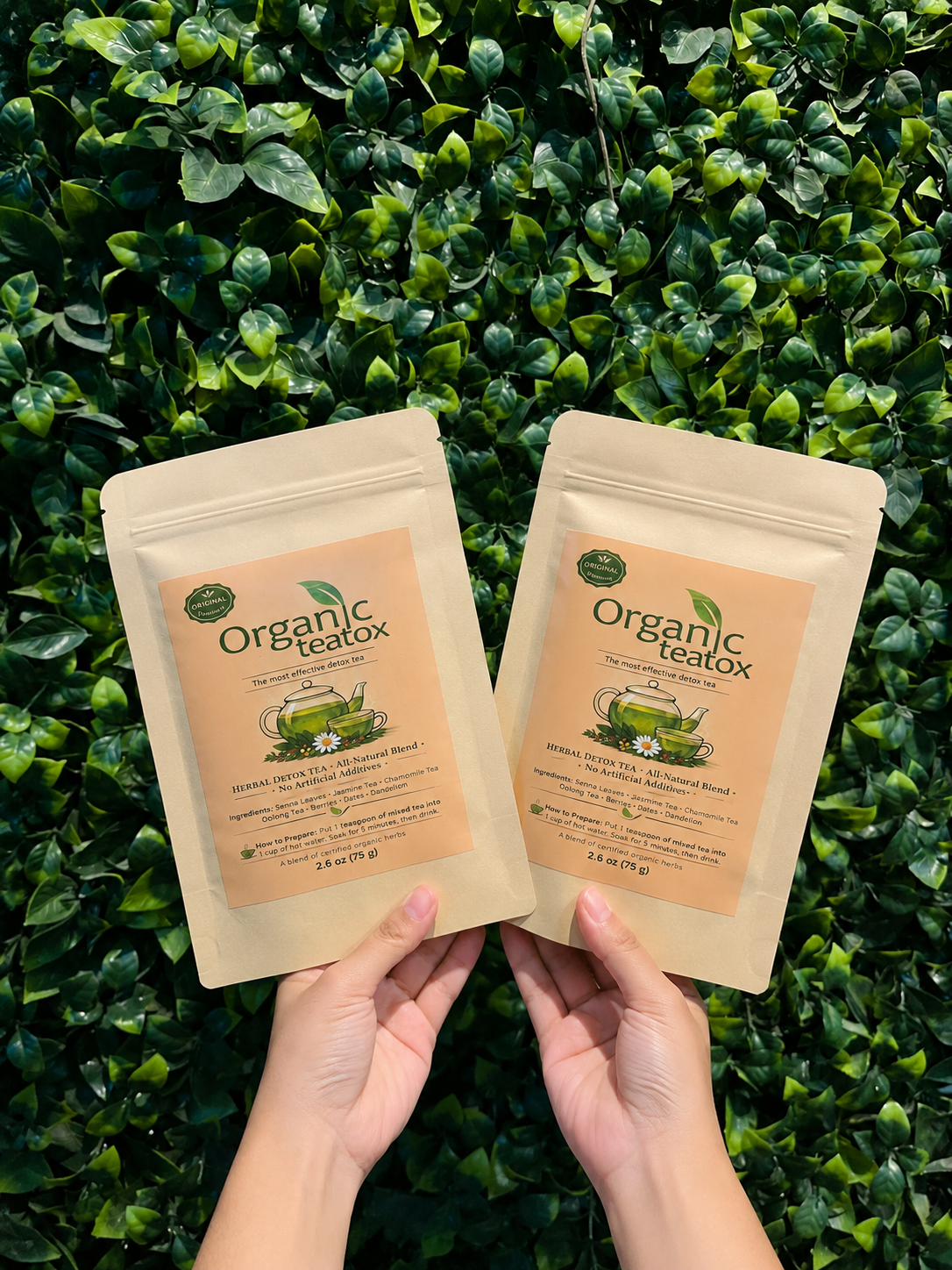 2 x Organix Teatox Bundle