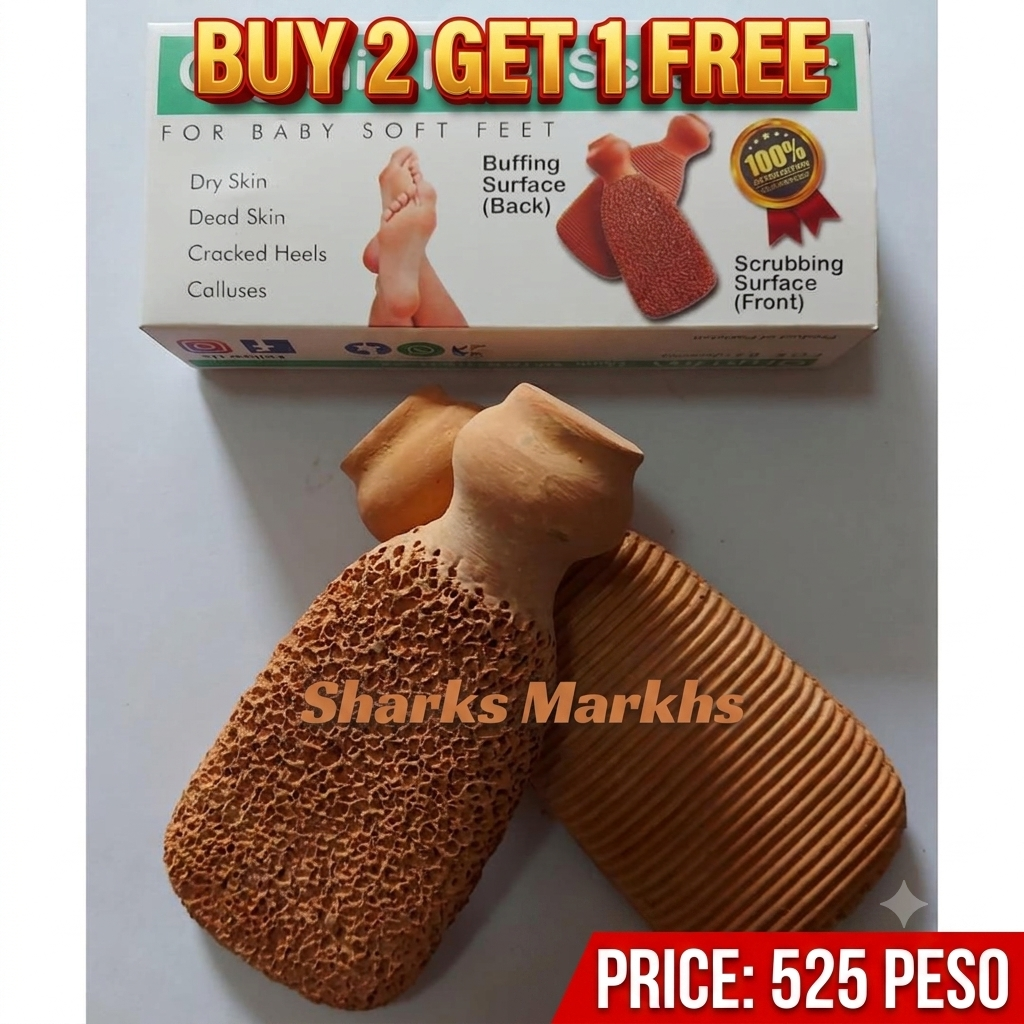 Organic Heel Scrapper by Sharks Markhs
