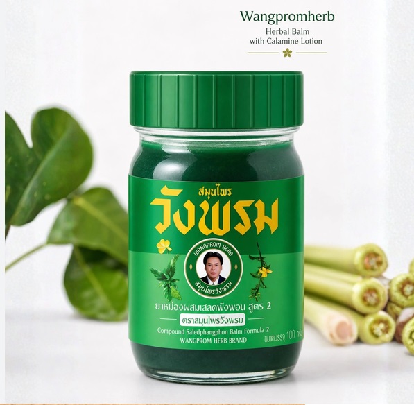Wang Prom Thai Herbal Massage Balm 50g