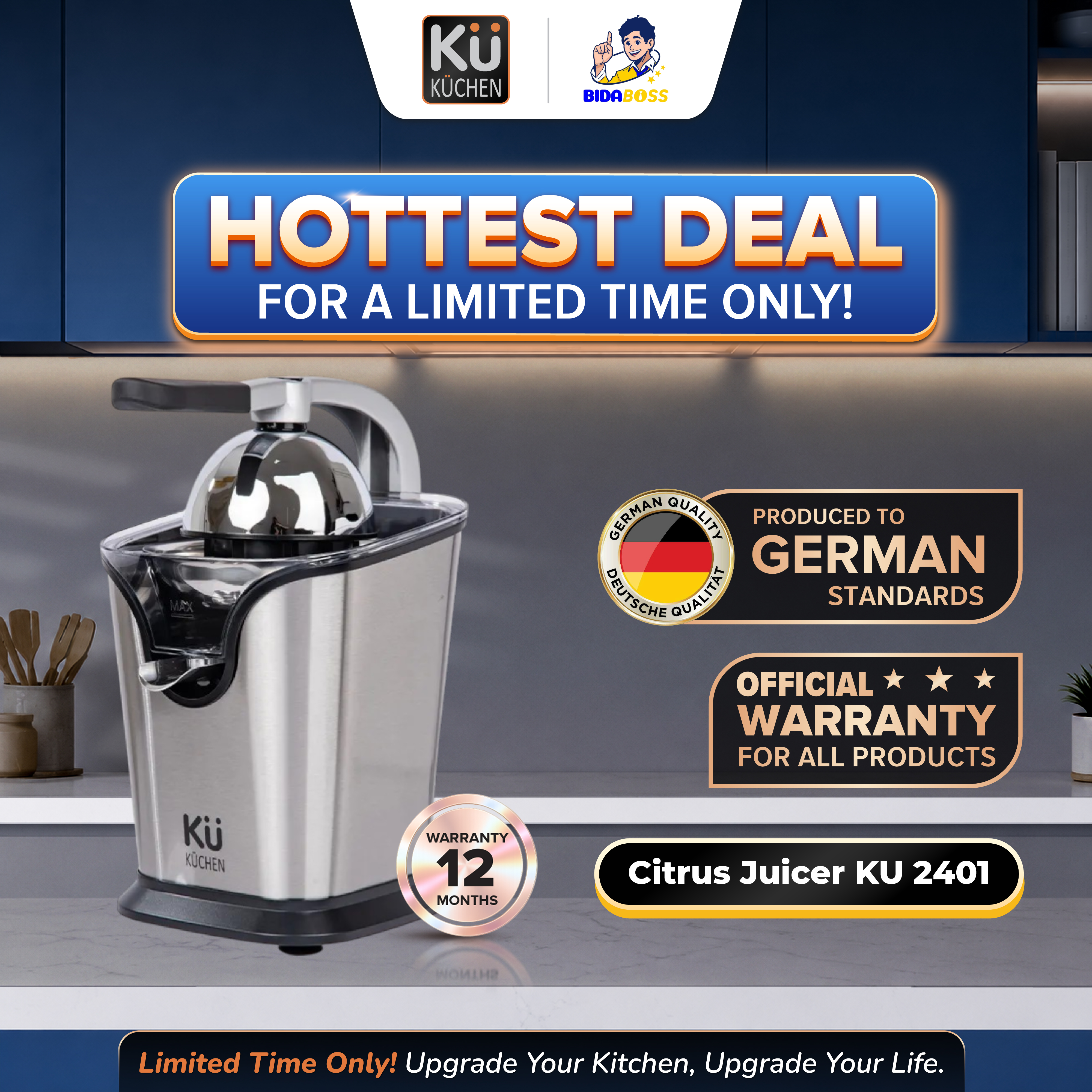 Kukuchen Citrus Juicer   KU 2401