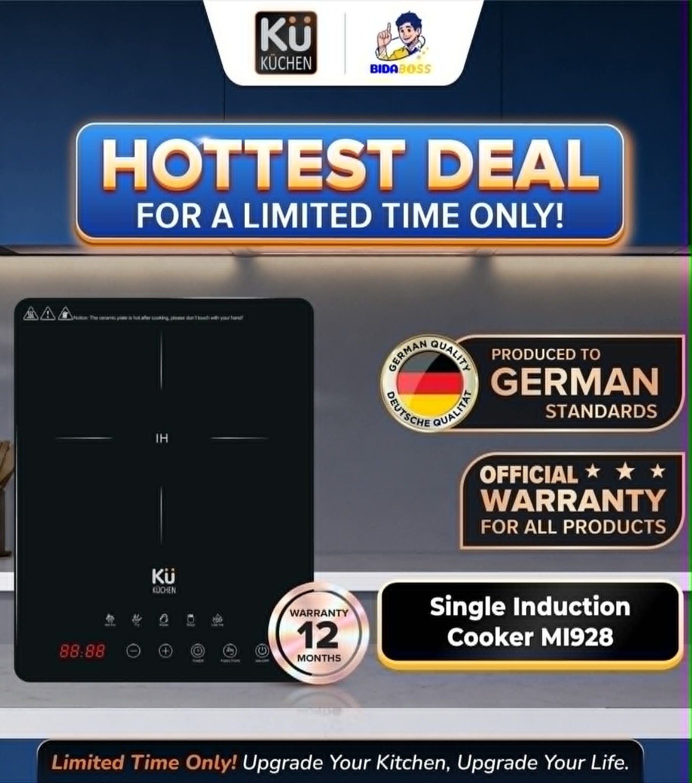 KuKuchen SINGLE INDUCTION COOKER