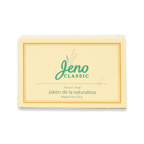 JENO Classic Moisturising Soap 90g - Natural Ingredients for Radiant Skin Care Gentle & Mild Formula Daily Body Cleanser