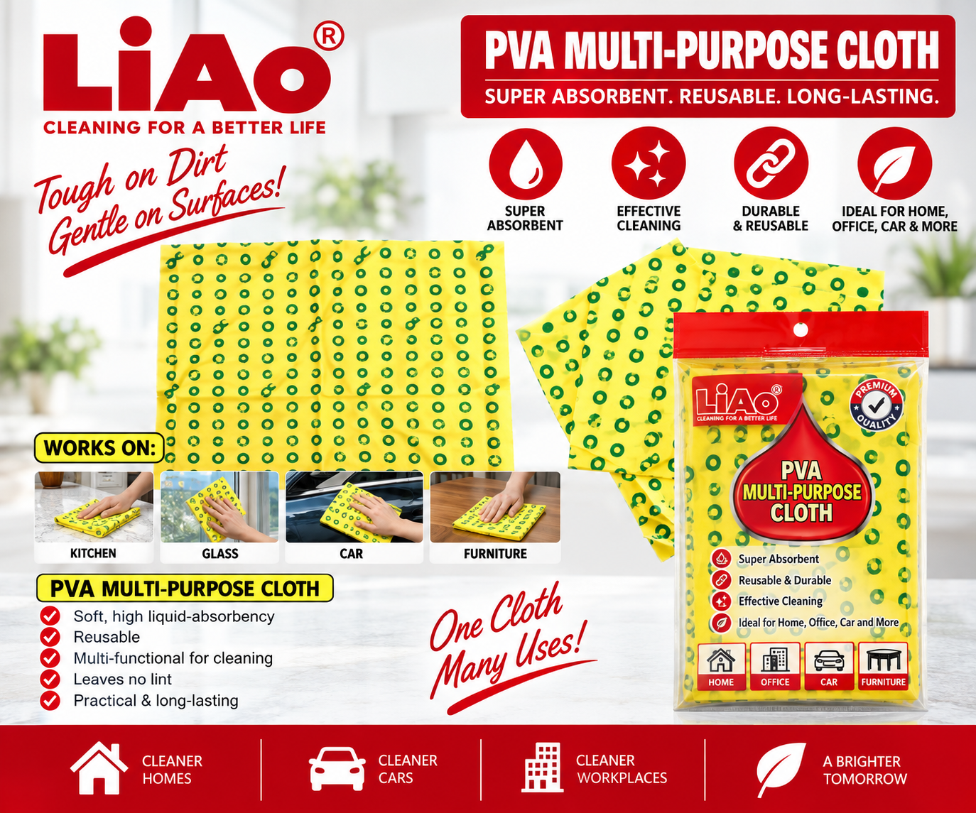 Non-Woven Cleaning Cloth