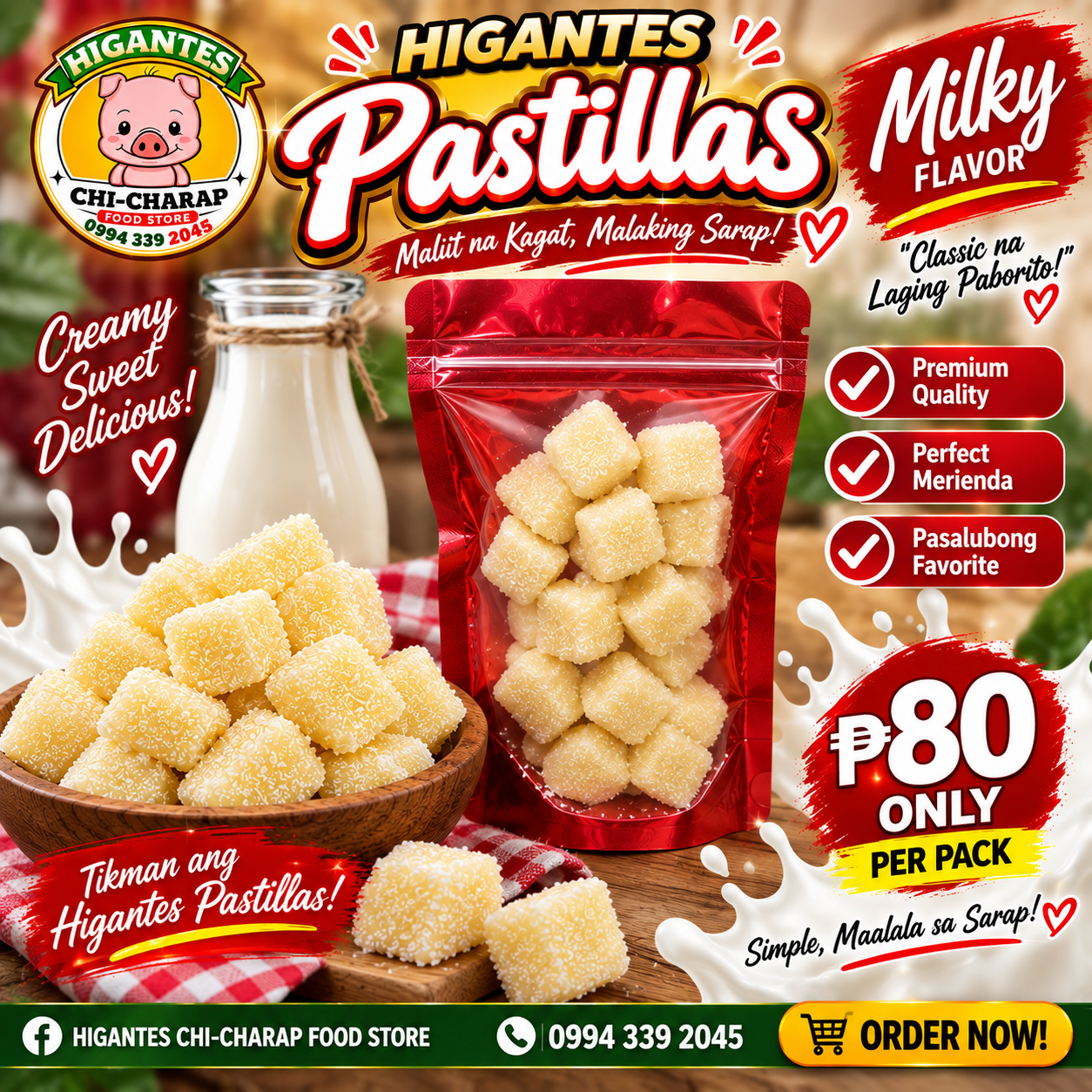 Milky Pastillas