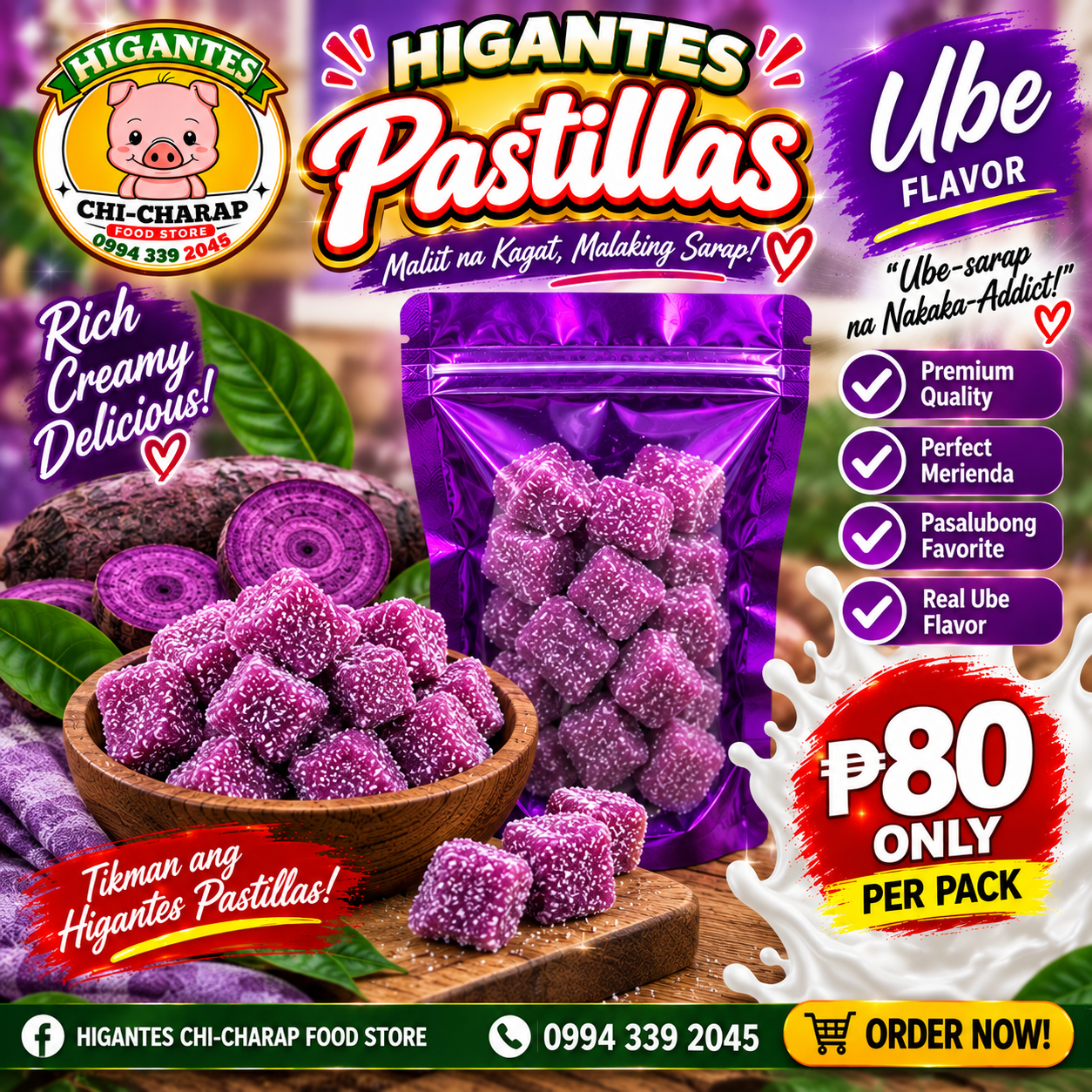 Ube Pastillas - Higantes