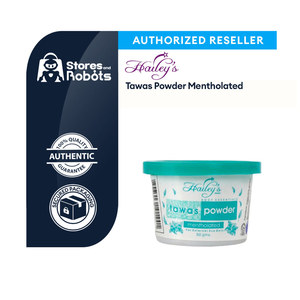 Hailey’s Tawas Powder 50g Brightening Soft Scented Mentholated Unscented