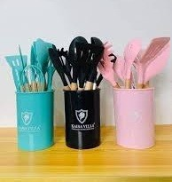Kaisa Villa 12pcs SILICON UTENSILS KIT