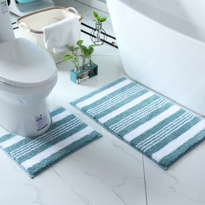 2 PCS BATHROOM MAT SET