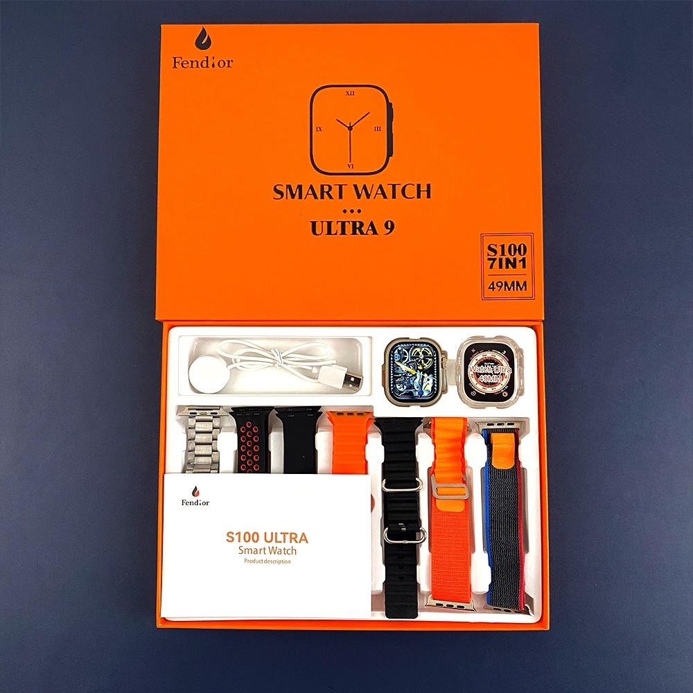 S100 ULTRA 7 in 1 smart watch
