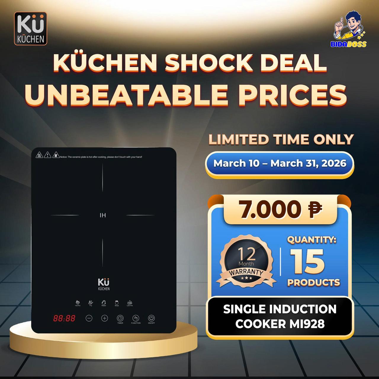 KuKuchen SINGLE INDUCTION COOKER
