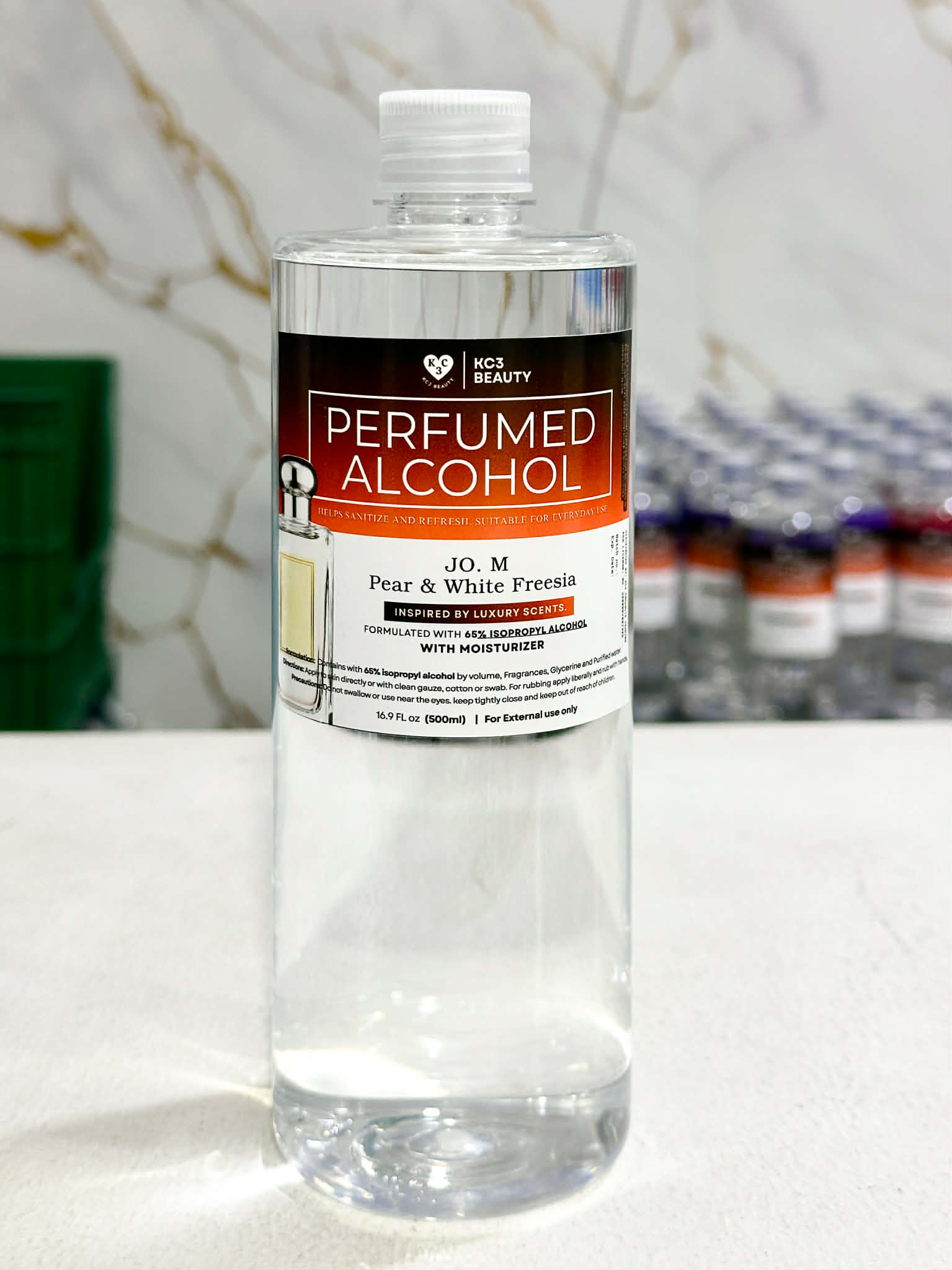 Perfumed Alcohol - Jo.M White Freesia (500ml)
