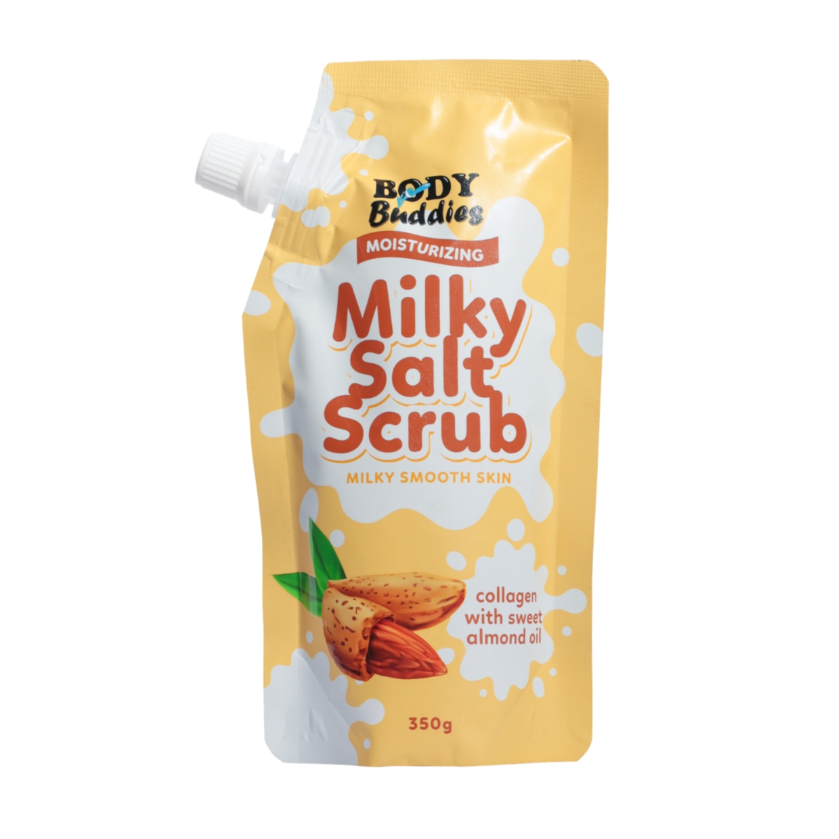 Body Buddies - Milky Salt Scrub (Collagen with Sweet Almond Oil)