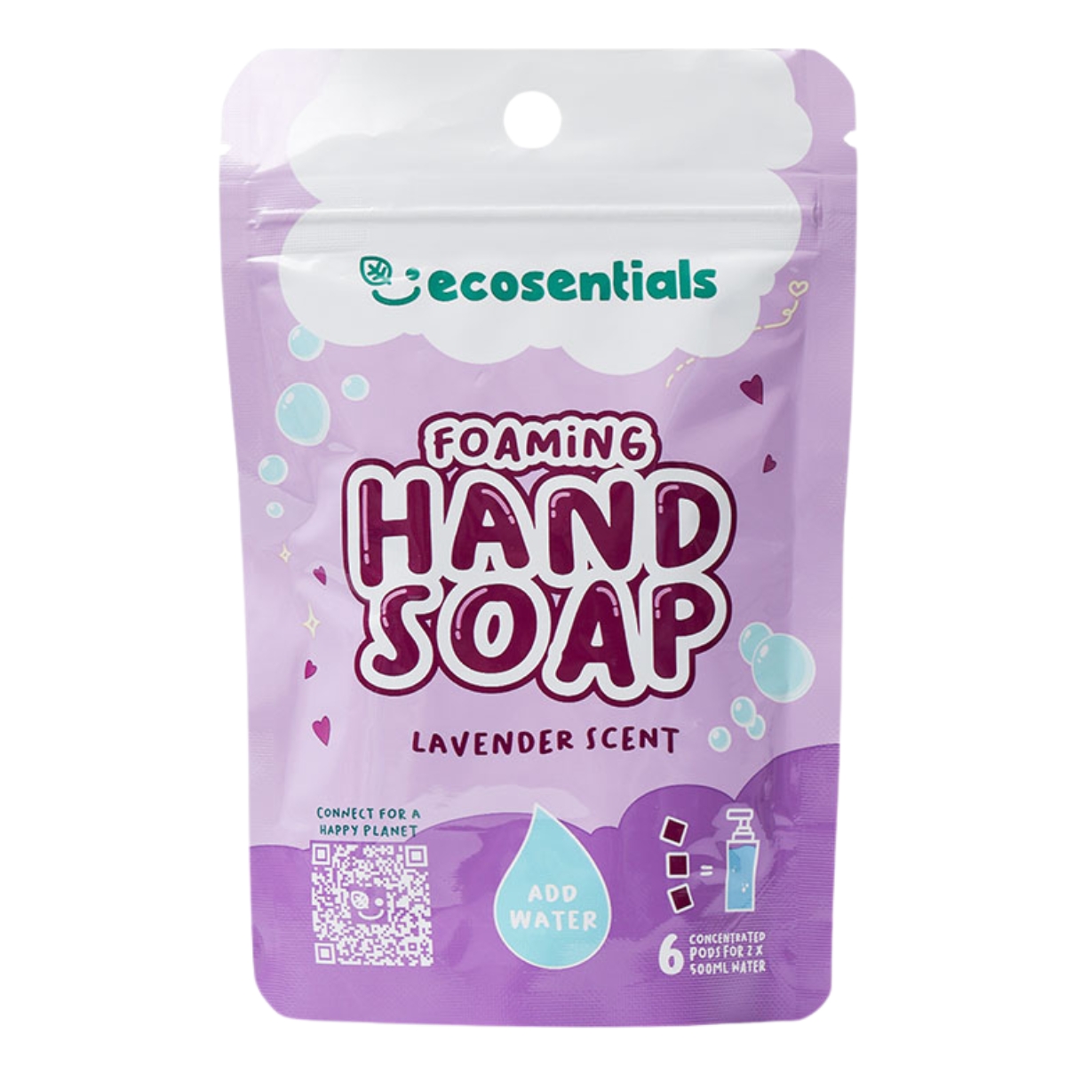 Ecosentials - Foaming Hand Soap Pods (Lavender)