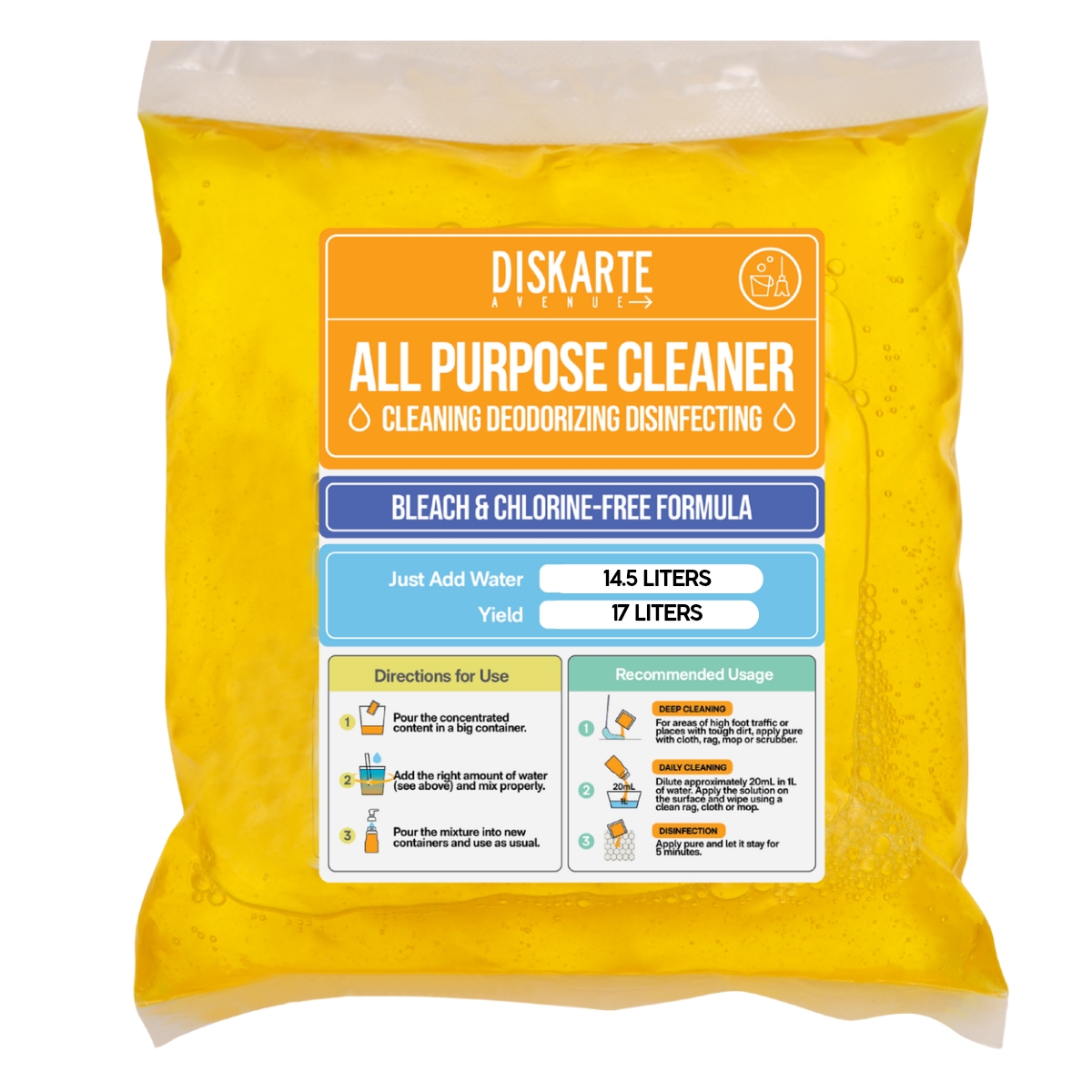 Diskarte Avenue DIY - All Purpose Cleaner 17 liters