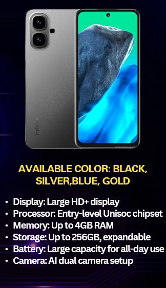HOT 60I 5G 4GB+128GB