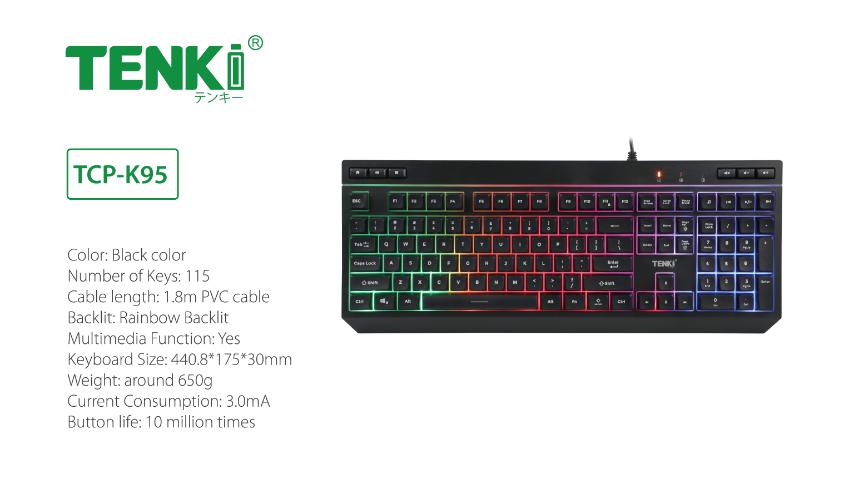 TENKI K95 KEYBOARD