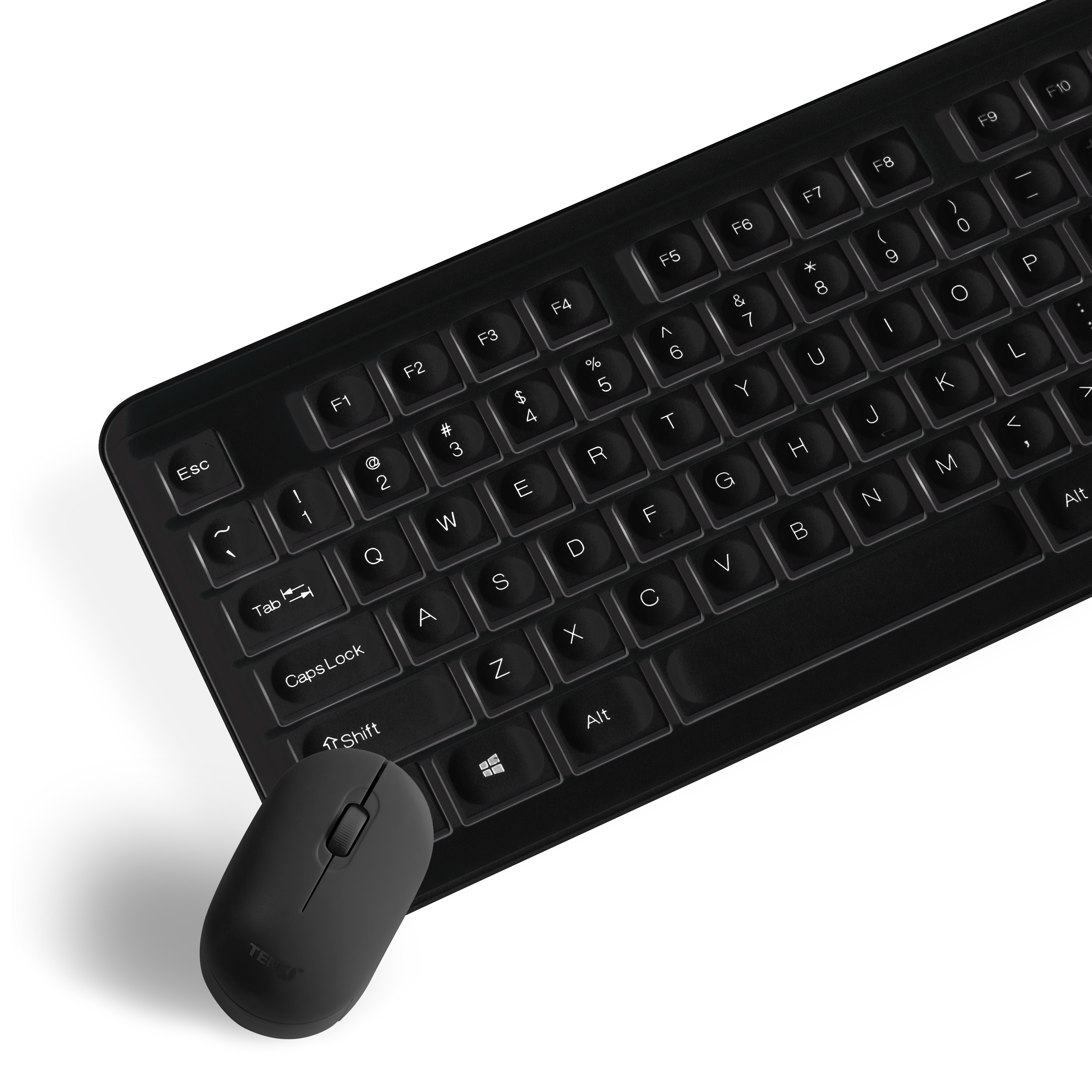 TENKI C4 2.4G Wireless Keyboard And Mouse Set Uni Color