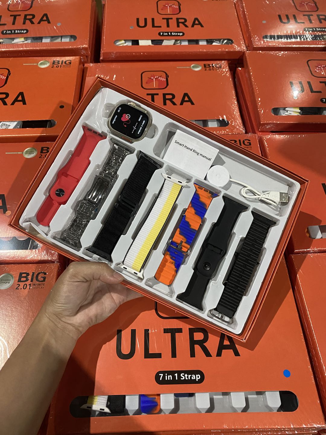 S100 ULTRA 7 in 1 smart watch