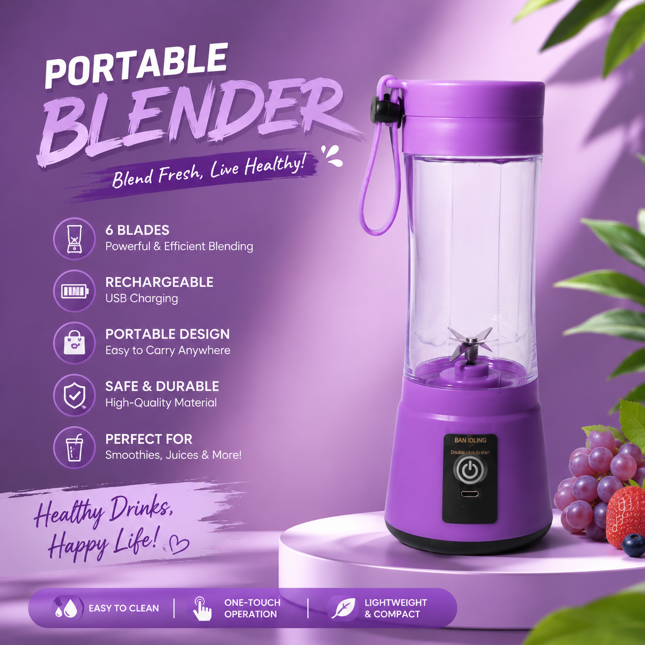 USB Juicer Blender
