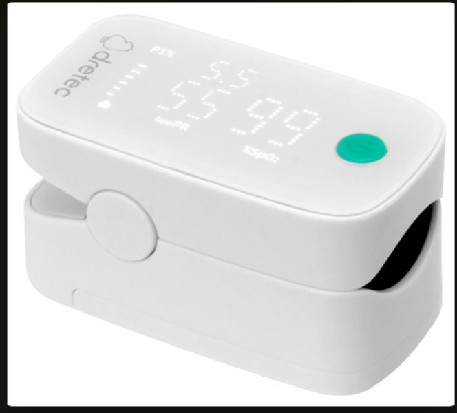 Led Display Finger Pulse Oximeter