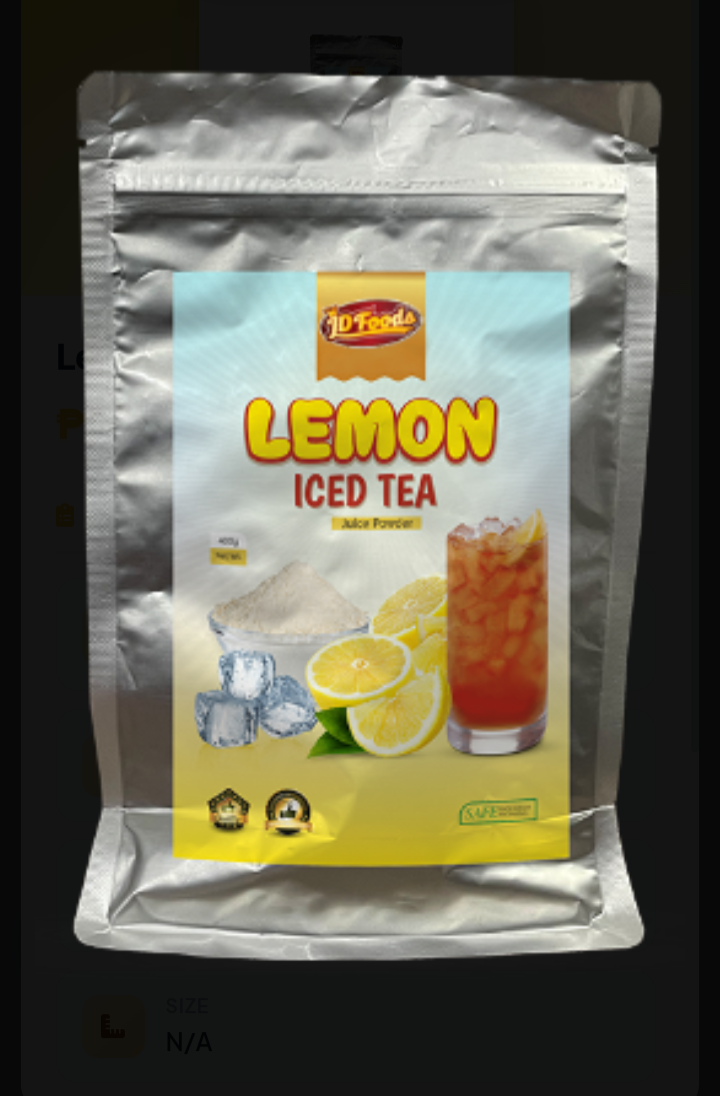 Lemon Ice Tea Powder 400g