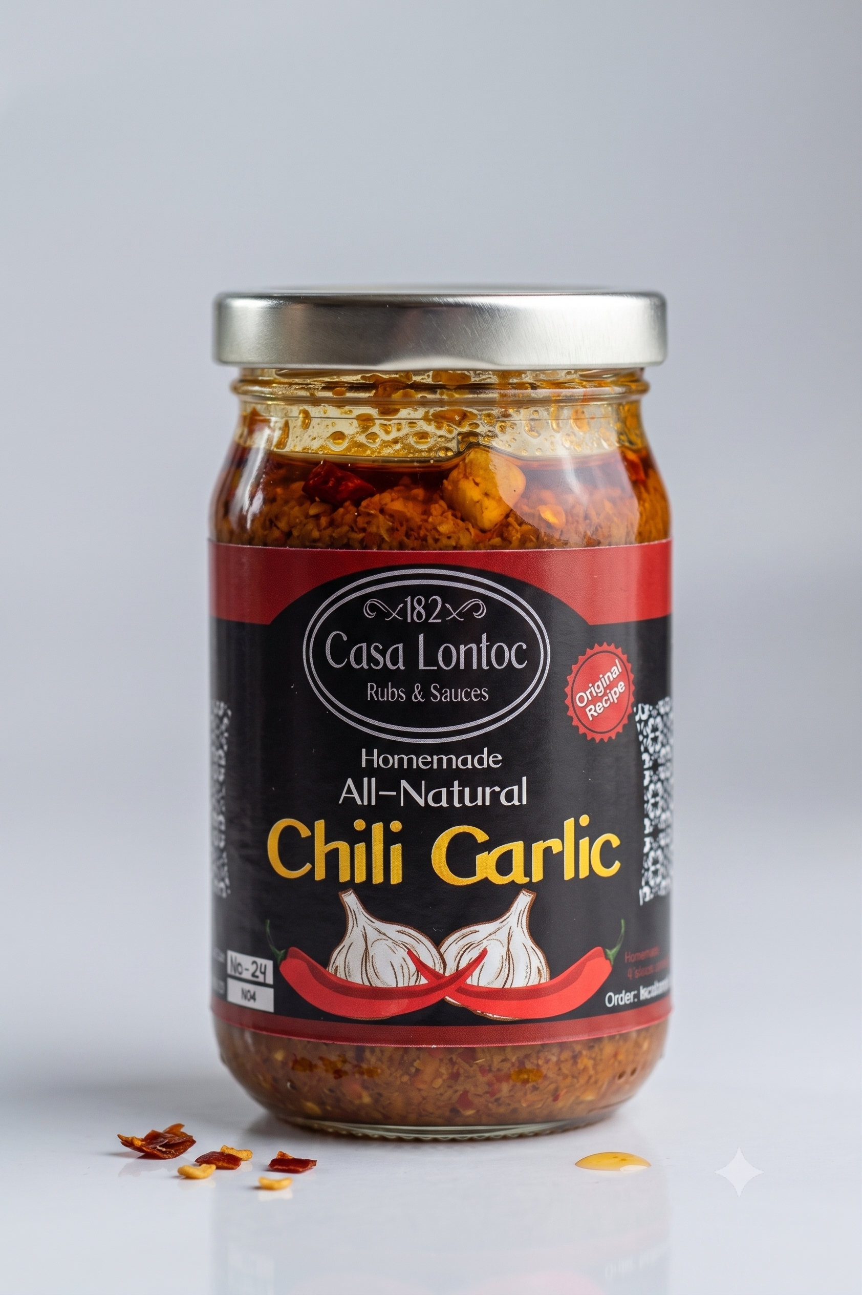 Casa Lontoc Authentic Oriental Chili Garlic-8oz