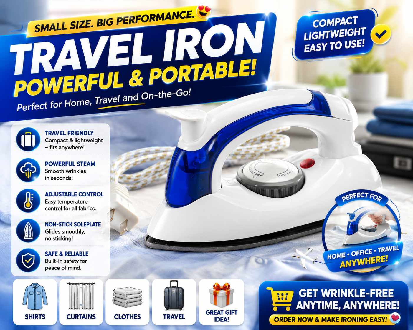 Flat Iron for Travel
