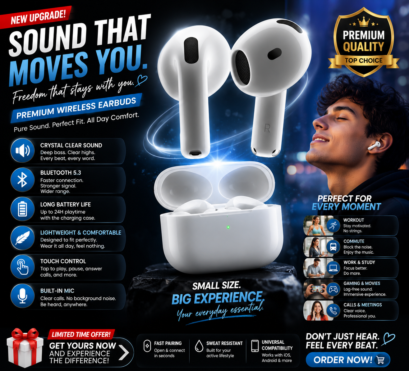 True Wireless Air Pods4