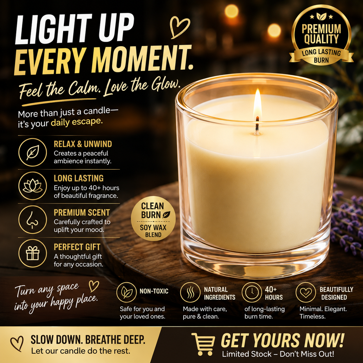 Scented Soy Candle