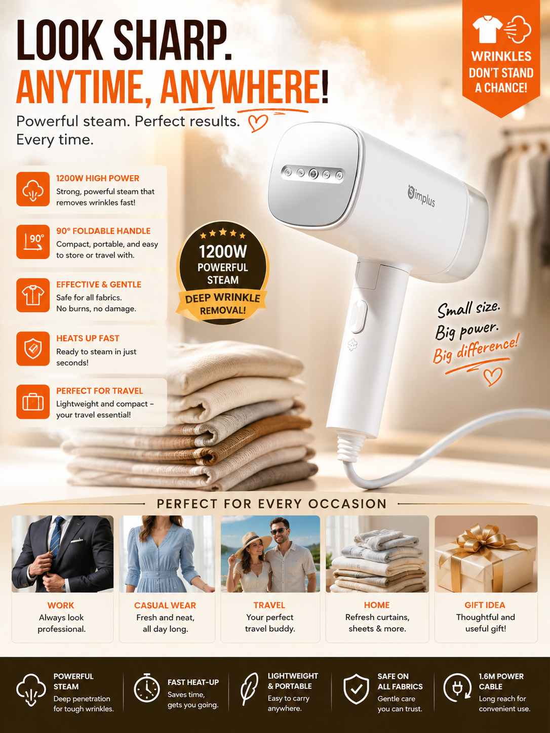 Handheld Steam Iron