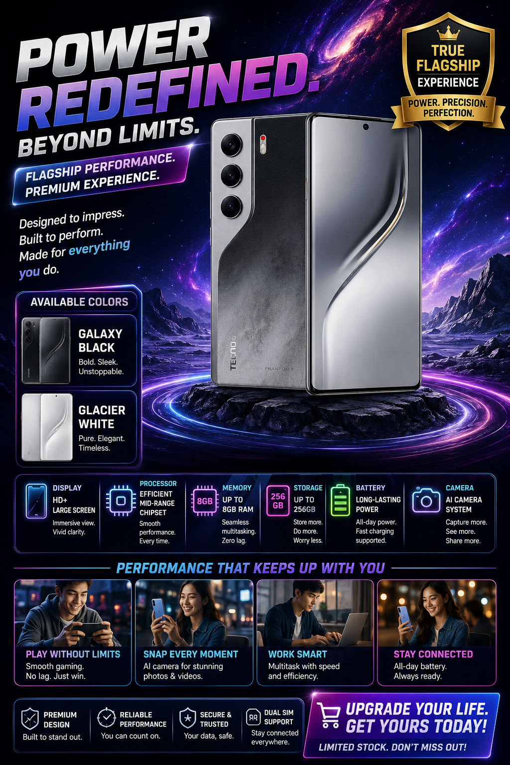 Techno Camon 40 256GB+8GB