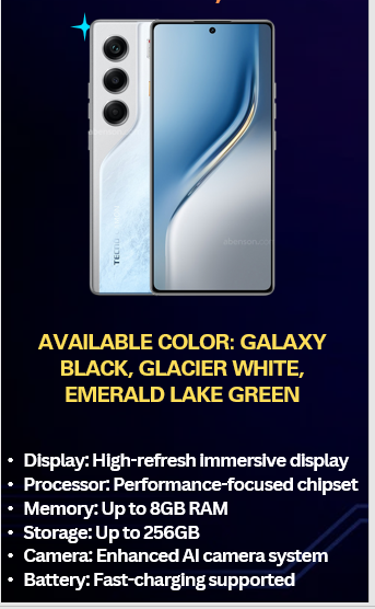 GB CAMON 40 PRO 5G (NEW) 12GB+256GB - 683TE