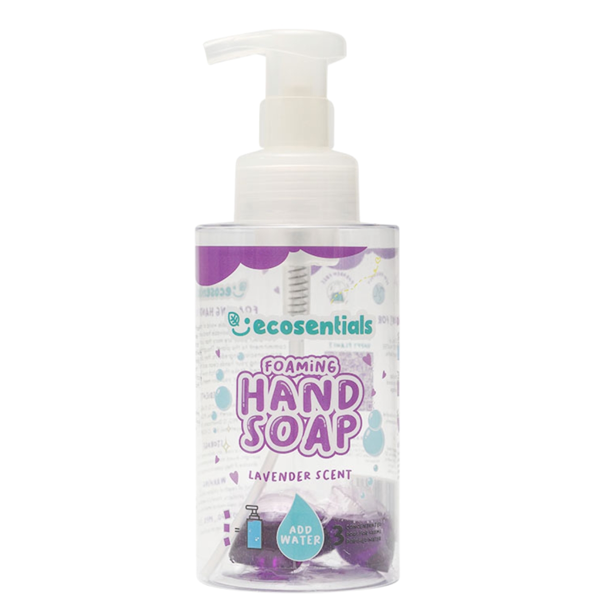 BB Ecosentials Foaming Hand Soap Pods 500ML Lavender - 432ECC