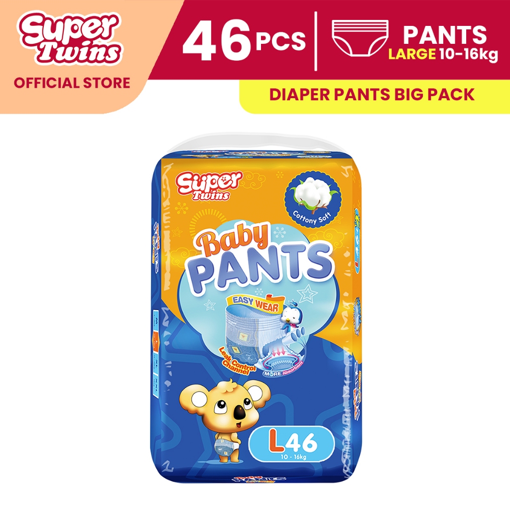 HG Twins Baby Diaper Pants L 46's - 278SU