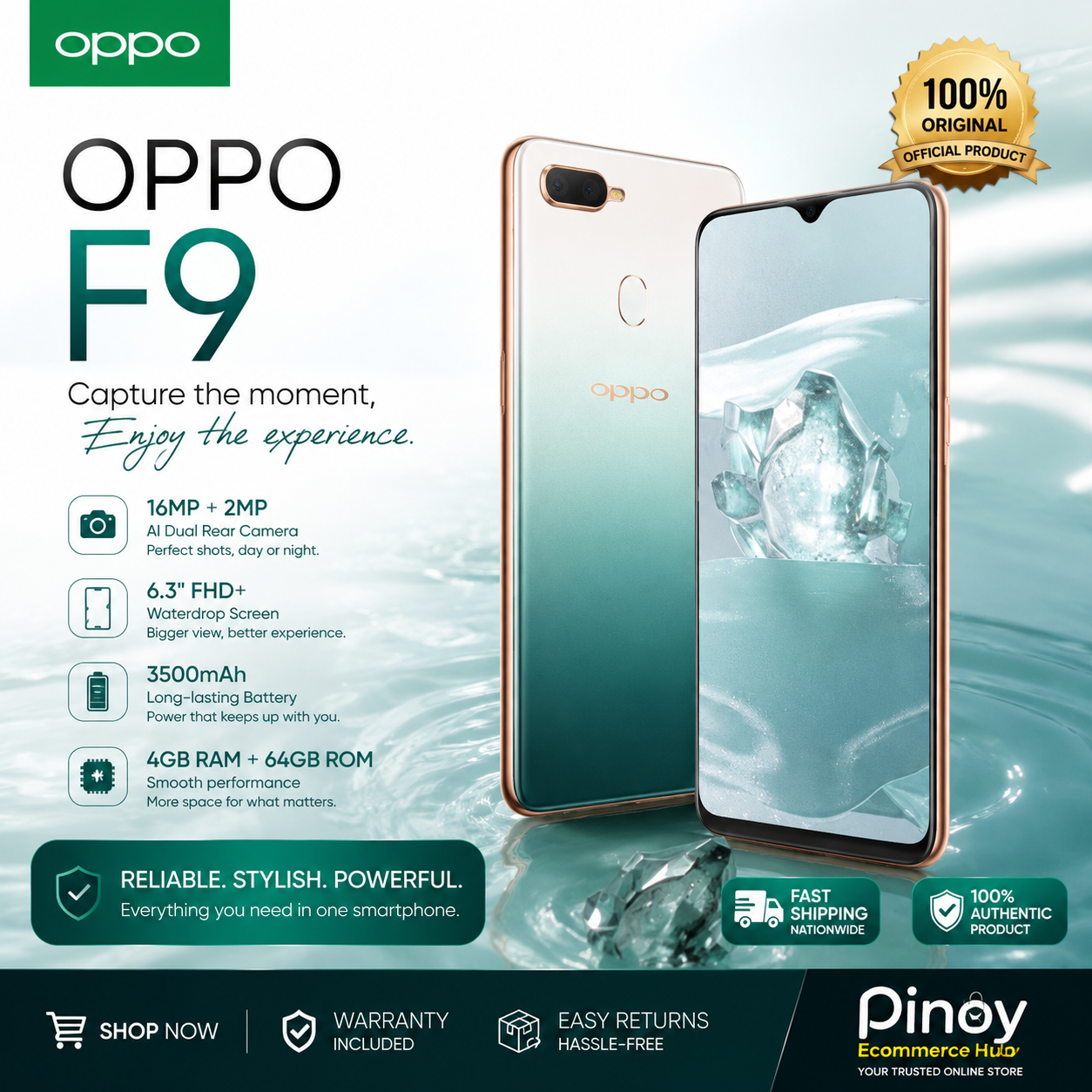 Oppo F9 -Cellphone Mobile Pbile S13-413-OPP