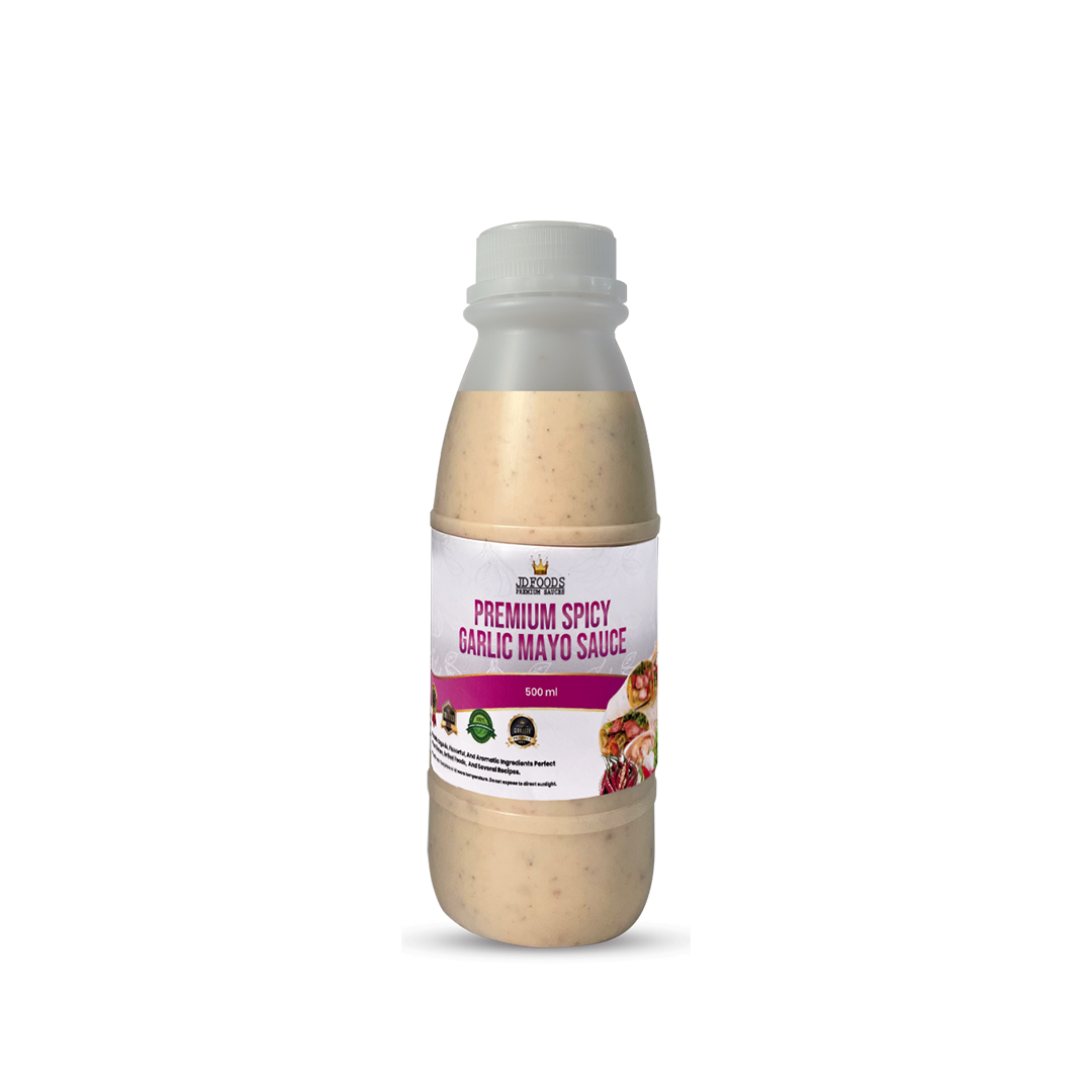 Premium Spicy Garlic Mayo_ Sauce 500ml