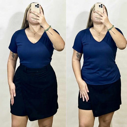 Navy Blue Top